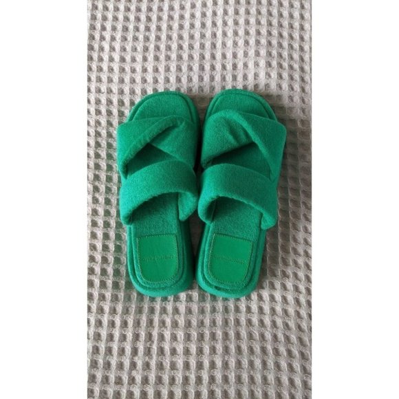 Cherrichella Lola Slides Green Size 38 BNWOB - Picture 2 of 9